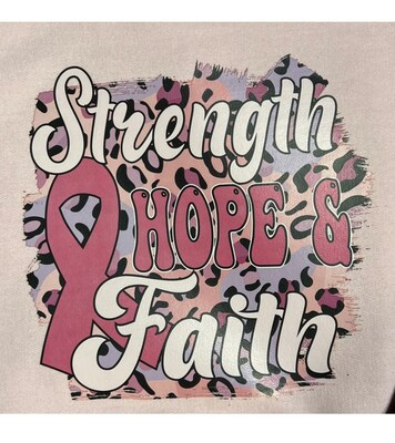 Breast Cancer Awareness Pink Hoodie, graphic design - image5